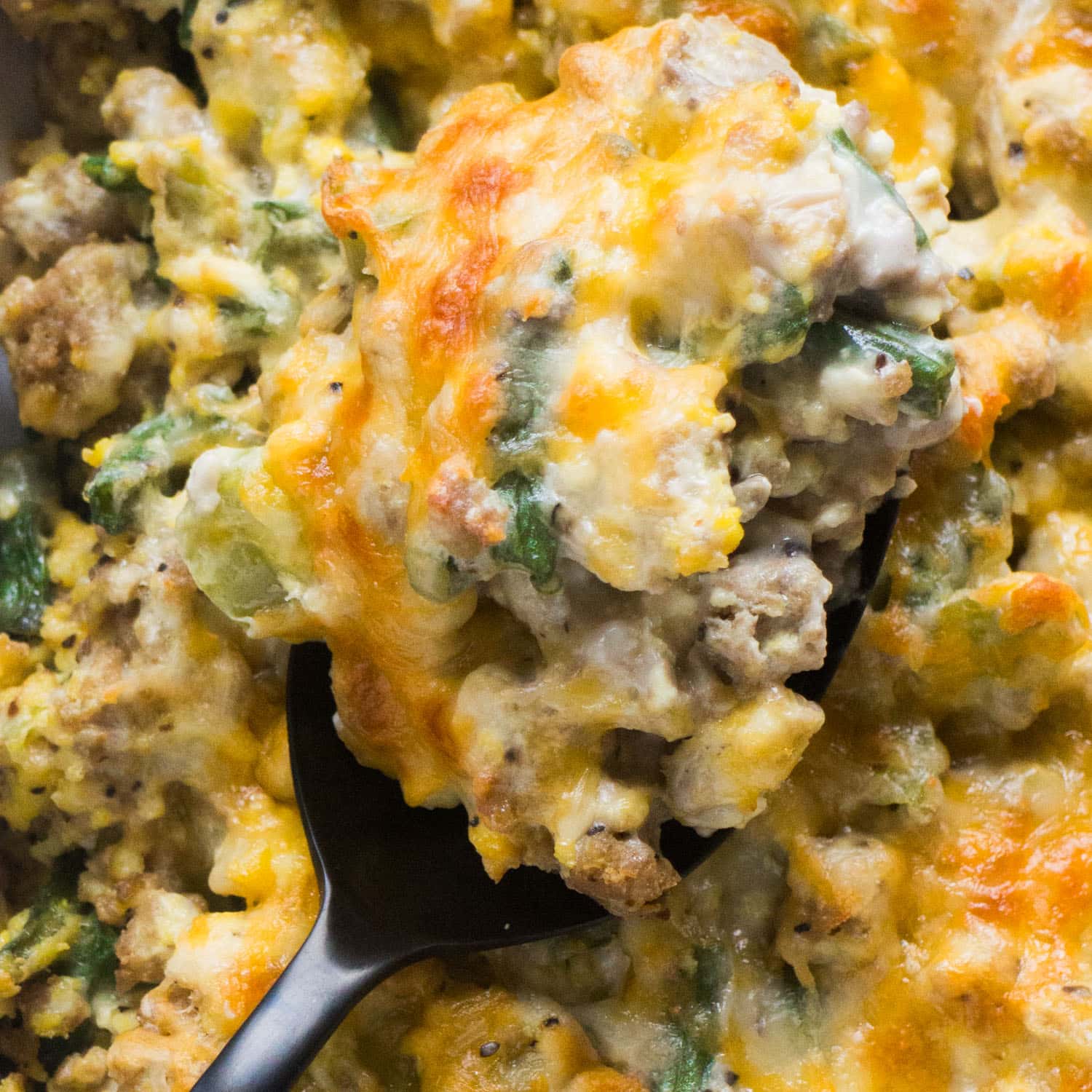 Easy Ground Beef & Egg Casserole: Protein-Packed and Customizable